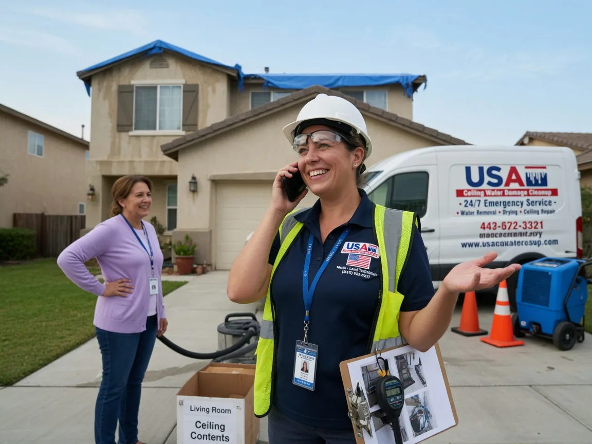 Ceiling Water Damage Restoration Windthorst, TX FAQs