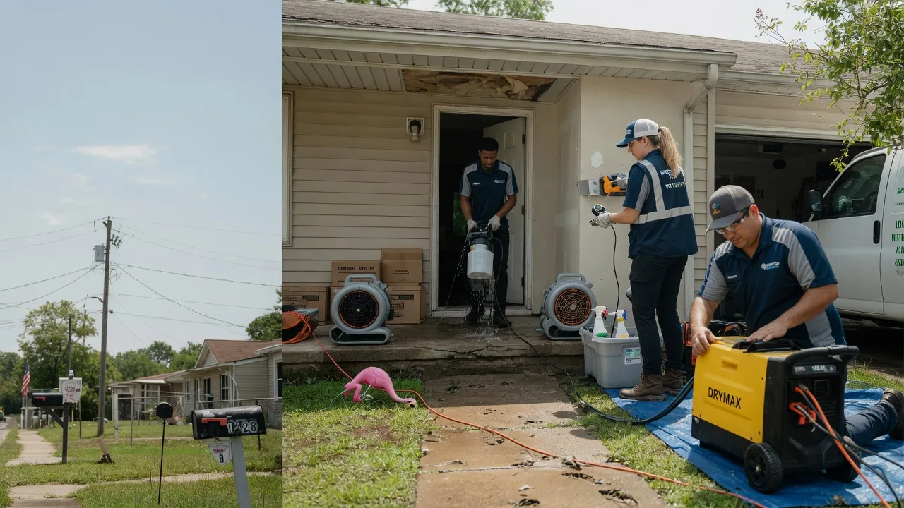 Storm Damage Water Removal in Windthorst, TX near me